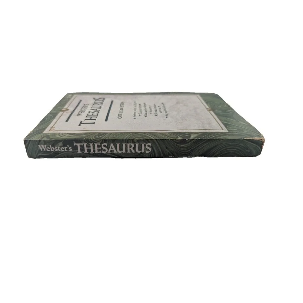 Webster's Thesaurus - Dictionary format of synonyms and antonyms Landoll  1993
